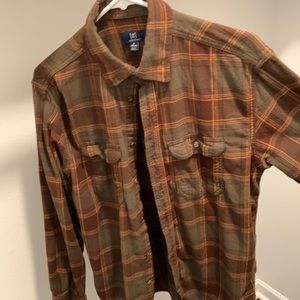 George Long Sleeved Plaid Flannel